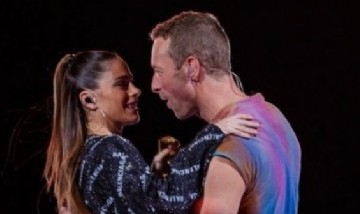 Sorpresa en el recital de Coldplay: Tini Stoessel cantó "Let Somebody Go" junto a Chris Martin