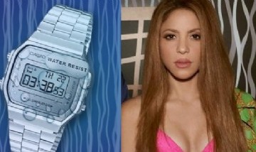 Shakira lo hizo de nuevo: Casio mostró un producto más caro que el Rolex