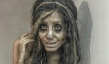 La versión zombie e iraní de Angelina Jolie salió de prisión y mostró su verdadero rostro