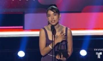 María Becerra ganó un importante premio en los Latin American Music Awards 2022
