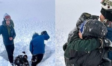 Ushuaia: rescataron a una pareja que estaba sepultada por una avalancha