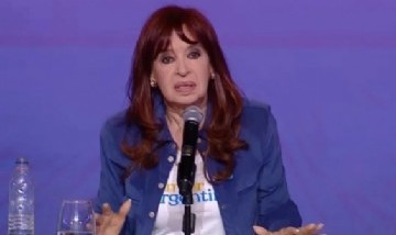 Cristina Kirchner embistió contra la economía de Milei: "El décimo default no está lejos"
