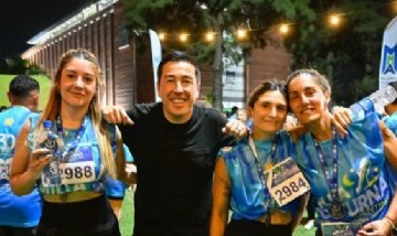 Más de 8 mil corredores participaron de la Milla Nocturna en Malvinas Argentinas, encabezada por el intendente Leo Nardini