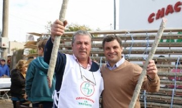 Con 133 metros, el salame más largo de Argentina es de San Andrés de Giles