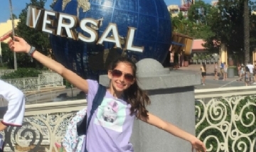 Guille en Universal Studio Florida. Orlando