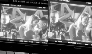 Wanda Nara y L-Gante protagonizaron un ardiente videoclip y se habrían besado