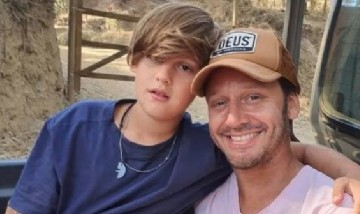 Benjamín Vicuña mostró el duro entrenamiento que sigue su hijo Bautista: mirá