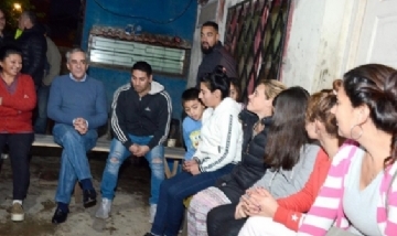 Los jóvenes de Malvinas acompañan a Cariglino