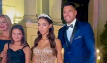 Las primeras imágenes de la fiesta de 15 de Jazmín, la hija mayor de Eliana Guercio y Chiquito Romero