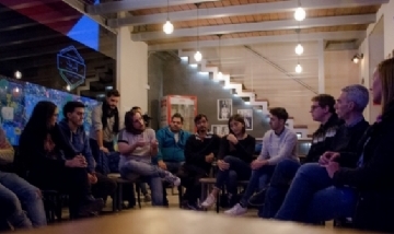 Meoni se reunió con los jóvenes: "Juntos con ellos, vamos a poner a Junín de pie"