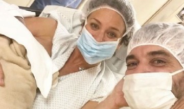 Paula Chaves y Pedro Alfonso presentaron a Filipa, su nueva hijita