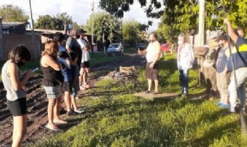 Javier Raffellino realizó una nueva recorrida en Almirante Brown