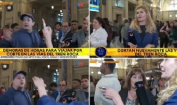 En pleno móvil en Constitución tildaron a TN de "mercenarios" y de "apagar el micrófono cuando no les gusta algo"