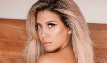 Un diseñador italiano realizó una campera con la cara de Wanda Nara