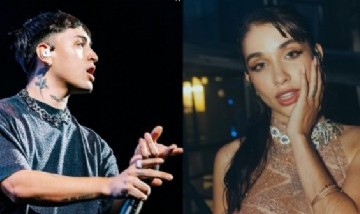 Tiago PZK y María Becerra cantaron el hit "Los del Espacio" con algunos inconvenientes