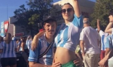 En pleno festejo desde el Obelisco, Emmanuel Horvilleur anunció que será papá
