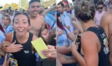 Somos campeones mundiales: le robó el celular a una joven, se lo devolvió y recibió un inesperado gesto