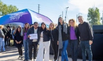 Eva Mieri anunció que Quilmes retomará con fondos propios la secundaria de La Matera paralizada con 40 por ciento de obra