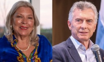 Elisa Carrió apuntó de nuevo contra Mauricio Macri: "Quiere un ajuste brutal porque él nació rico"