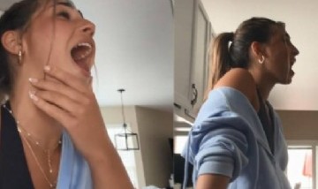 El caso de una mujer que bostezó tan fuerte y quedó con la mandíbula abierta