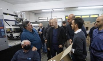 Diego Santilli recorrió Quilmes con Horacio Rodríguez Larreta y llamó a "cambiar la historia de la Provincia"