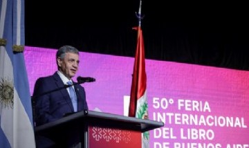 Jorge Macri dijo que "la cultura es una inversión" al inaugurar la Feria del Libro número 50