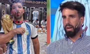 Flavio Azzaro le redobló la apuesta al Kun Agüero por sus críticas: "Vos no sos el buenito"