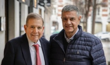 Jorge Macri se reunió en Madrid con Edmundo González Urrutia y ratificó su respaldo al pueblo venezolano