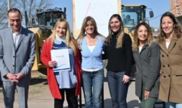 Marisa Fassi anunció el inicio de obras de asfalto en San Esteban y Los Pozos en Cañuelas