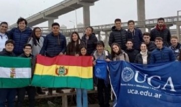UCA Rosario tuvo su semana de integración con estudiantes de la UCA Boliviana San Pablo