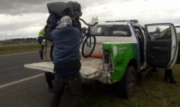 Viajó en bicicleta desde Paraguay a Mar del Plata: No lo dejaron entrar por la cuarentena