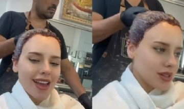 Coti Romero celebró los 2 millones de seguidores con un cambio de look ¡chau, rubio!