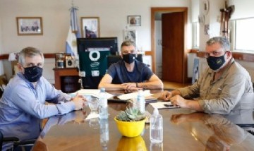 Chivilcoy: Guillermo Britos fue recibido por el ministro de Desarrollo Social de la Nación, Juan Zabaleta