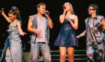 Taína Gravier, hija de Valeria Mazza, debutó como cantante junto a Erreway