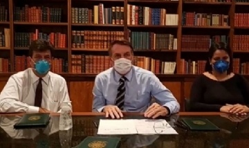 Jair Bolsonaro dio positivo al primer examen de coronavirus