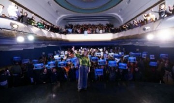 Mariel Fernández lanzó su campaña para la Gobernación con un acto que reunió militantes de más de 30 municipios