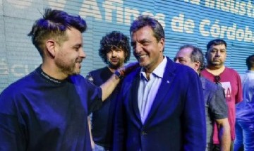 Sergio Massa y un guiño cuartetero para diferenciarse de Javier Milei