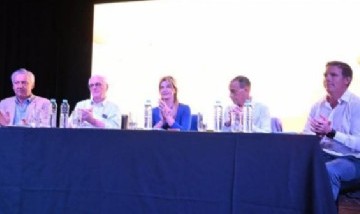 Marisa Fassi encabezó la presentación del nuevo proyecto urbanístico "Cañuelas Polo Club & Farms"