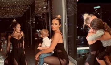 Camila Homs celebró su cumpleaños y deslumbró con transparencias en una fiesta súper top