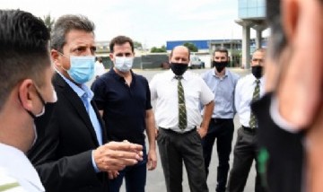 Massa: "Más de 133 mil trabajadores de transporte en todo el país van a dejar de pagar Ganancias"