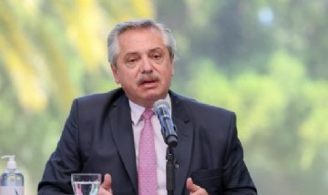 Alberto Fernández: "No quiero más dividir la suerte de los argentinos según el gobernante que les toque"
