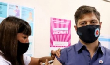 Kicillof y Kreplak entre los primeros cinco vacunados contra el Covid