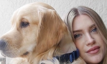 Fanny y su golden desde Lima, Perú.