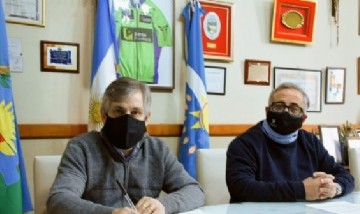 Britos firmó un importante convenio con ENOHSA para construir 31 nuevas cuadras de cloacas en Chivilcoy