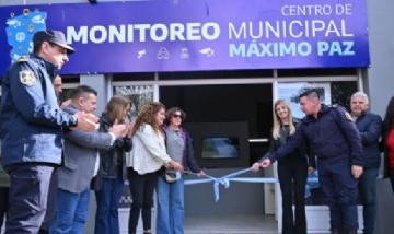 Cañuelas: la intendenta Marisa Fassi inauguró un nuevo centro de monitoreo municipal en Máximo Paz