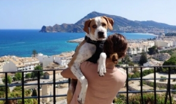 Sofi y Matute de vacaciones. Grecia.