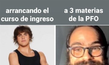 El tiempo pasa volando
