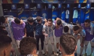 Como nunca lo viste: La emotiva arenga de Messi antes de la final de la Copa América contra Brasil