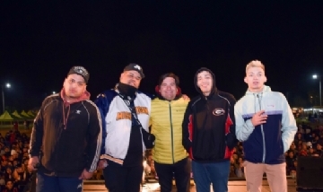 Miles de jóvenes disfrutaron del primer festival freestyle en General Rodriguez.-