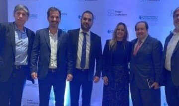 Sebastián Galmarini participó de la cena anual de Poder Ciudadano bajo el lema "Transparencia y Democracia"